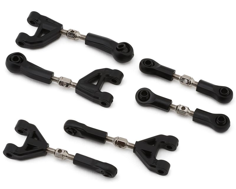 Losi NASCAR Adjustable Camber &amp; Steering Turnbuckles Set