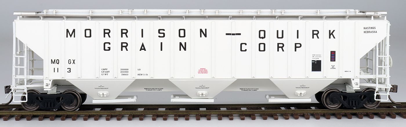 4750 Covered Hopper Morrison-Quirk Grain Corp #102