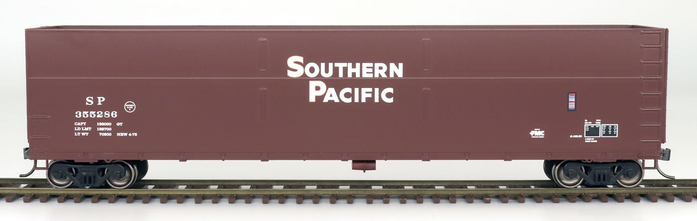 FMC Welded Side Woodchip Gondolas Southern Pacific #355248
