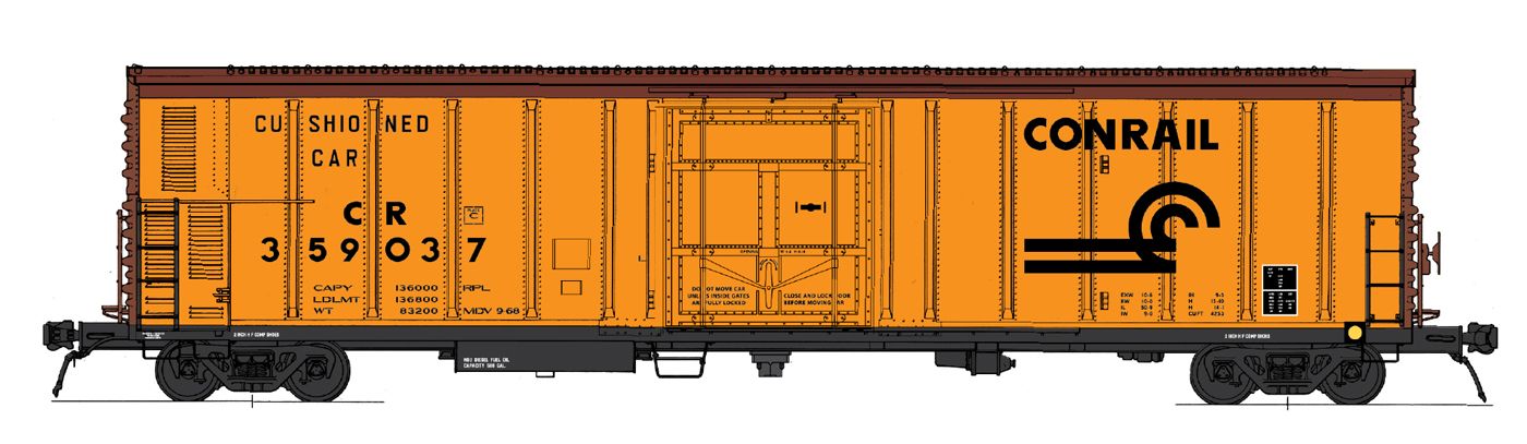 R-70-15 Refrigerator Car Conrail #359027