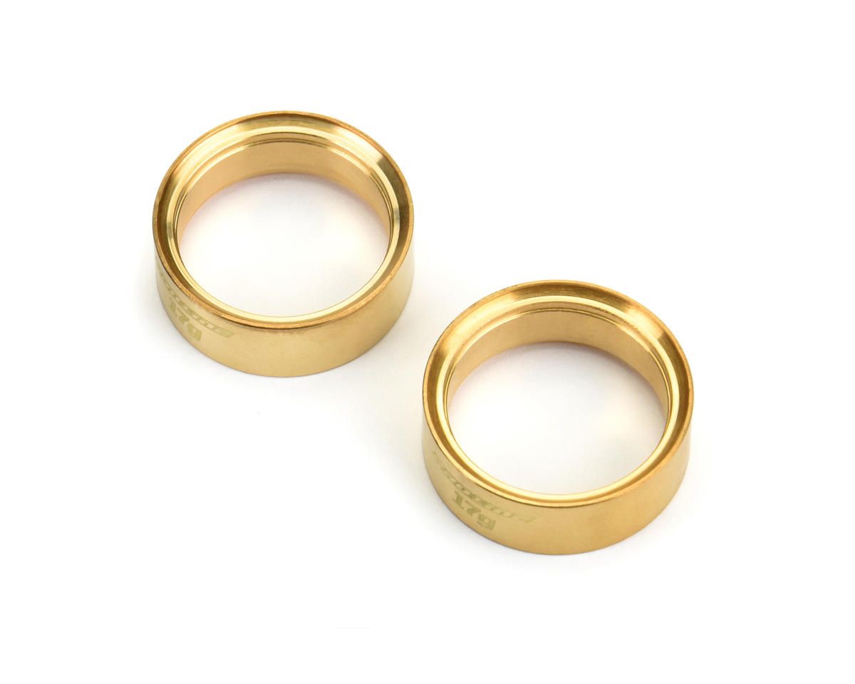 Pro-Line 1.0" Brass Internal Bead-Loc Rings (2) (17g)