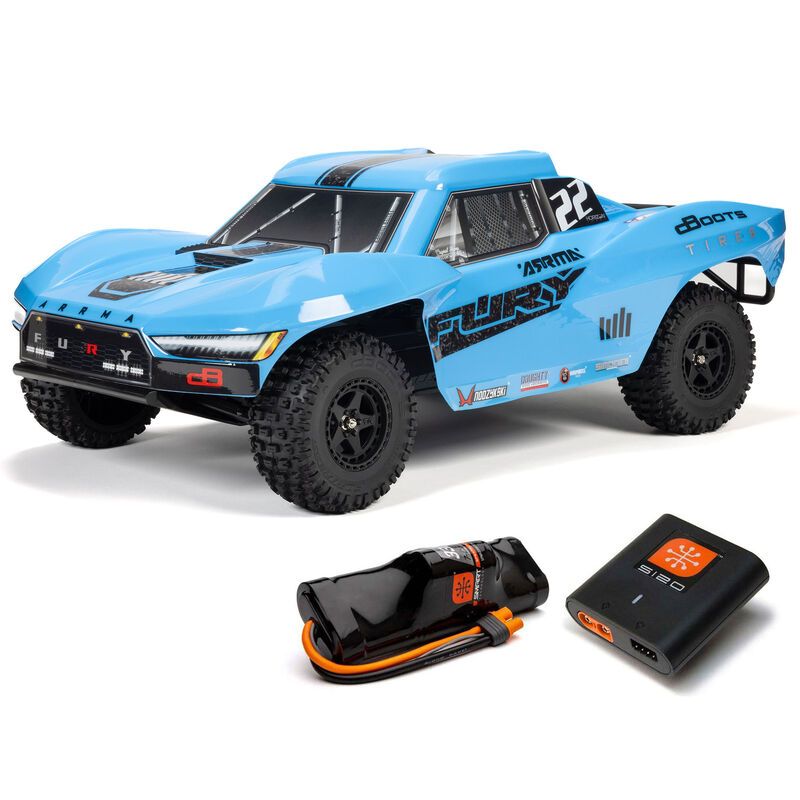 1/10 ARRMA FURY (Battery &amp; Charger Included) - Blue