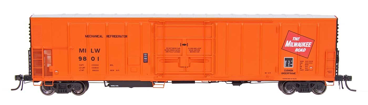 R-70-20 Refrigerator Car Milwaukee Road, Road Number: 9822