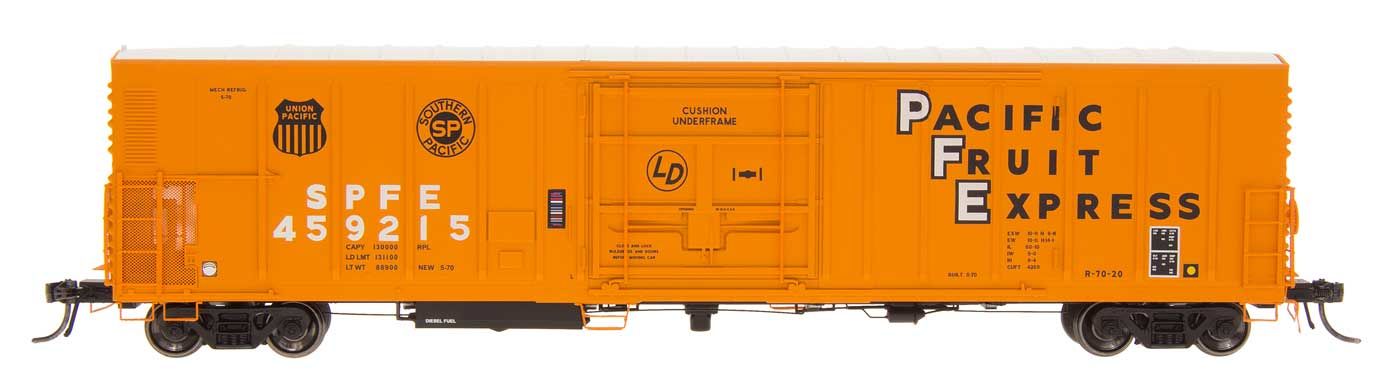 R-70-20 Refrigerator Car SPFE - Southern Pacific Fruit Express, Road Number: 458703