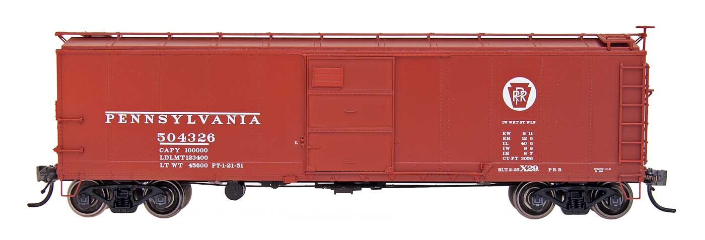 X-29 Boxcar Pennsylvania - Circle Keystone - Patch, Road Number: 504231
