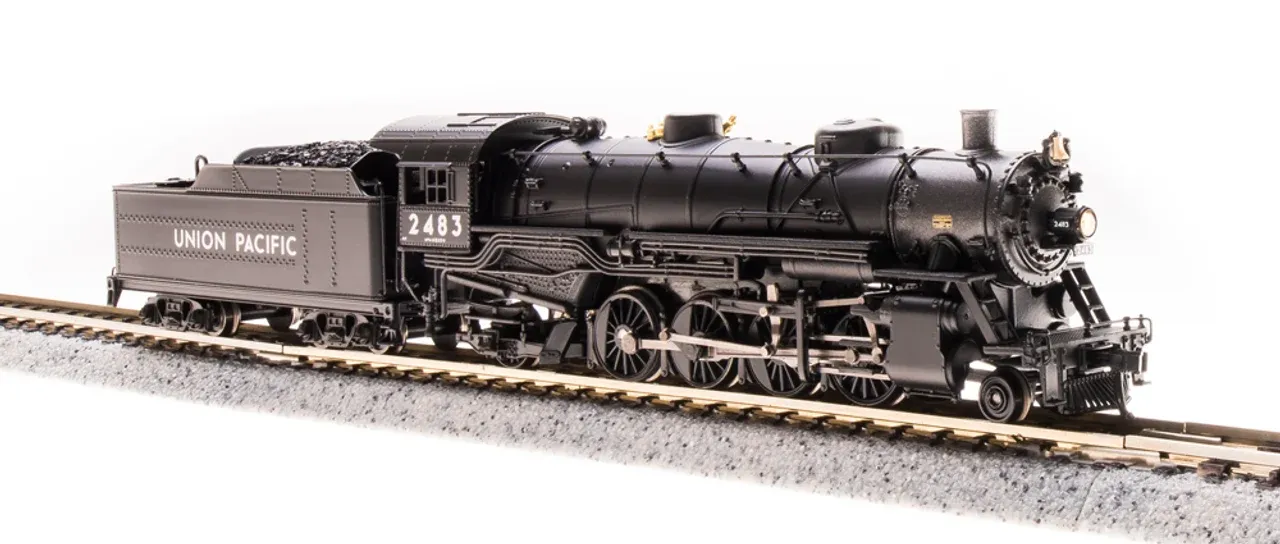 N 2-8-2 Mikado Steam Locomotive Union Pacific UP #2488 Paragon3