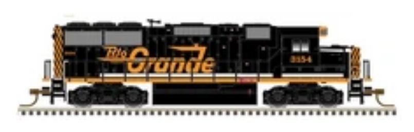 EMD GP-60 Rio Grande, #3156 - DC