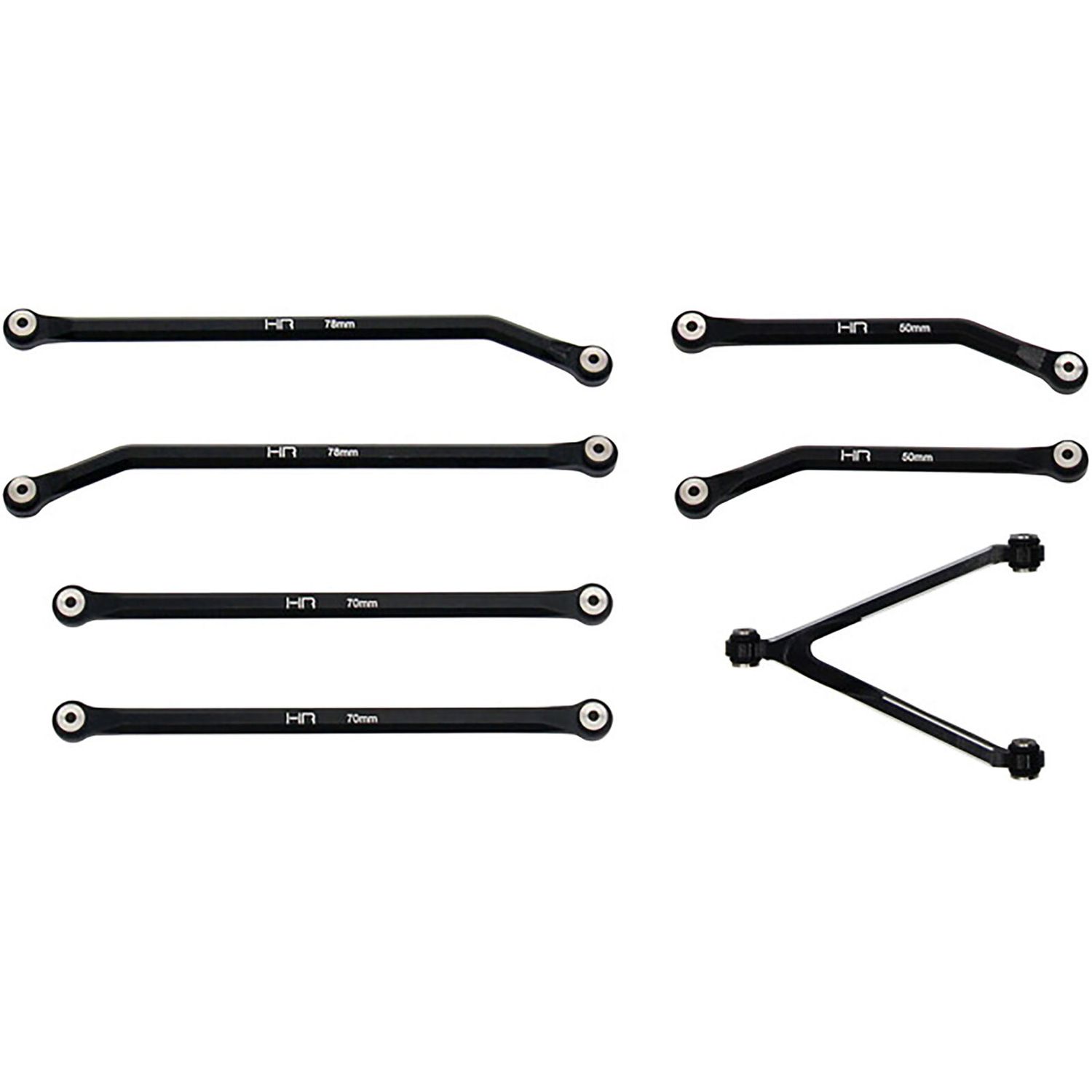 Hot Racing Aluminum High Clearance Y-Link Set: AXIAL LWB SCX24 (153.7mm)