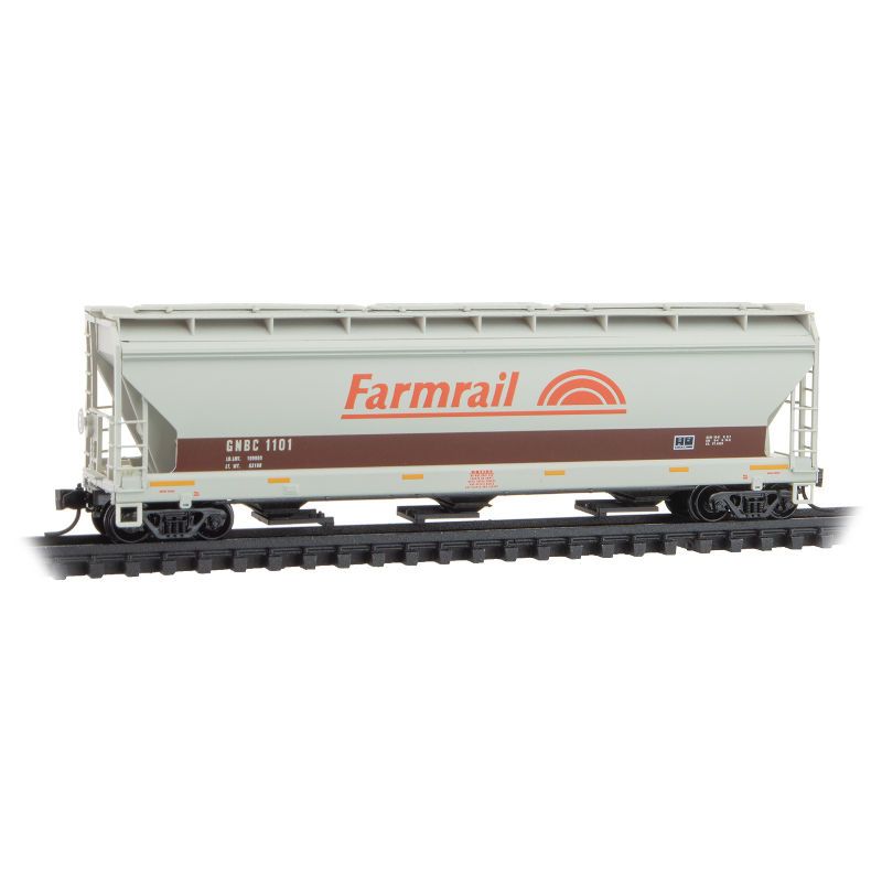 N Farmrail GNBC Covered Hopper #1101