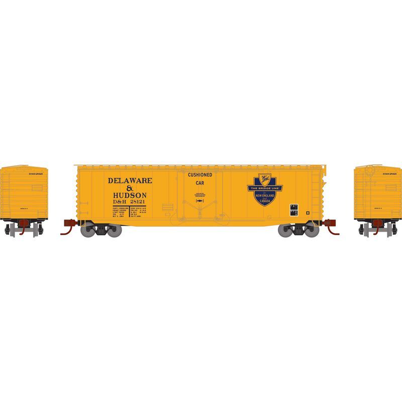 50' PS-1 Plug Door Smooth Side Box, D&amp;H #28121