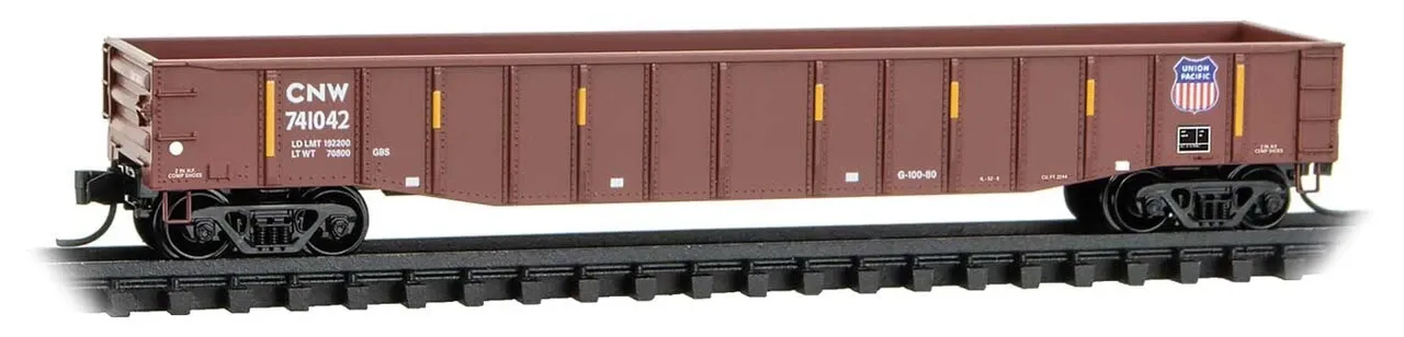N Union Pacific exCNW Gondola #741042