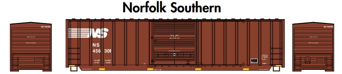 50' Berwick Box Car, NS 456380