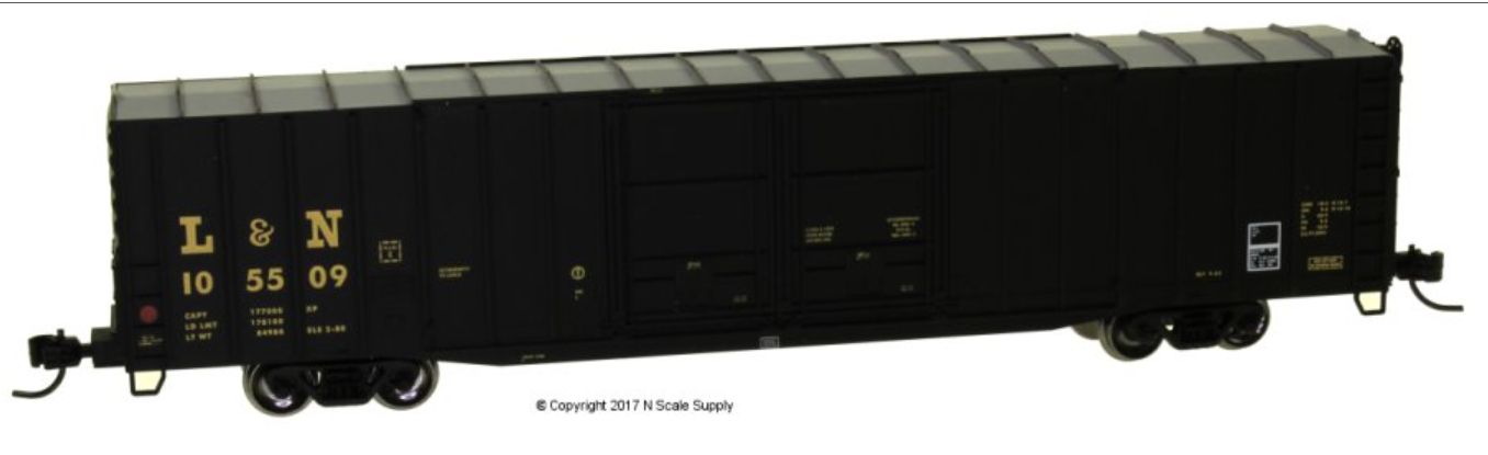 60' PS Auto Parts Box Car, L&amp;N 105509