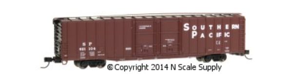 60' PS Auto Parts Box Car, Souther Pacific 621124