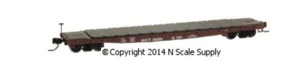 53' GSC Flat Car, Southern Railway 51755