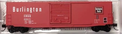 N 50' Boxcar Burlington #23271