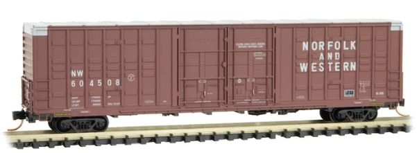 60' Excess Height Box Car Norfolk Western #604508