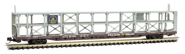 N 89' Tri-Level Open Autorack Baltimore &amp; Ohio (KTTX) #907185
