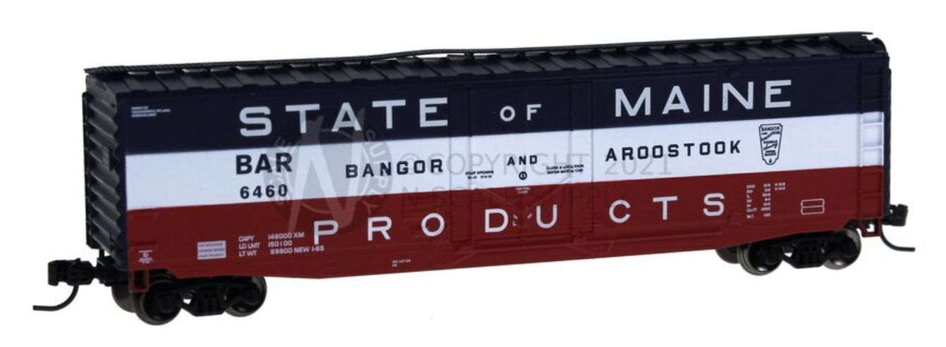 50' PS-1 Box Car Plug Door, BAR 6460
