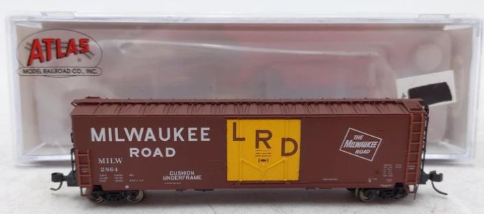 GA 50' RBL Box Car, Milwaukee Road #2864