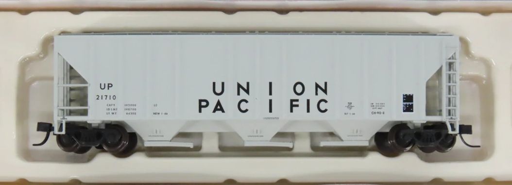 N Pullman Standard 4427 Covered Hopper, Union Pacific 21710