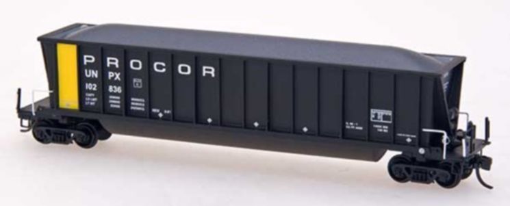N Bathtub Coal Gondola, Procor Car # 102941