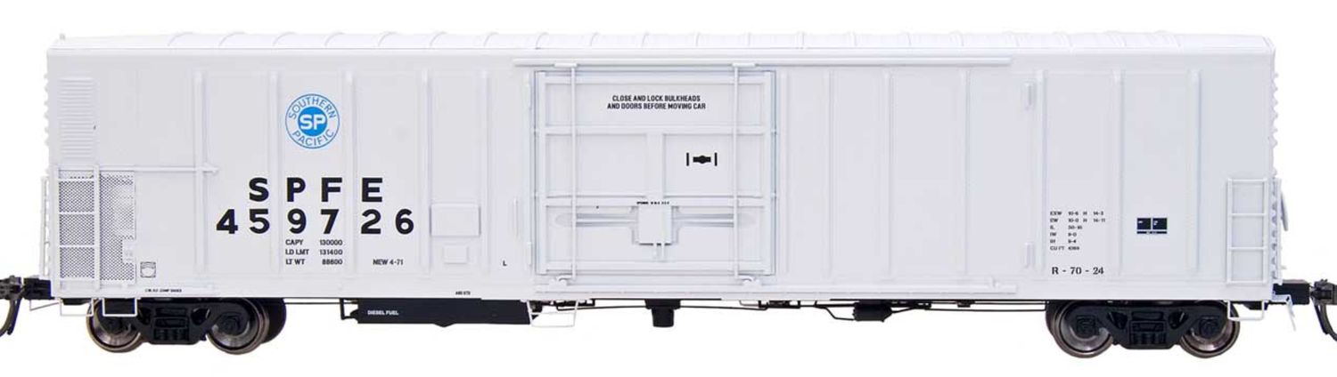 R-70-20 Mechanical Refrigerator Car, SPFE-White w/ Blue Medallion, Car #459948