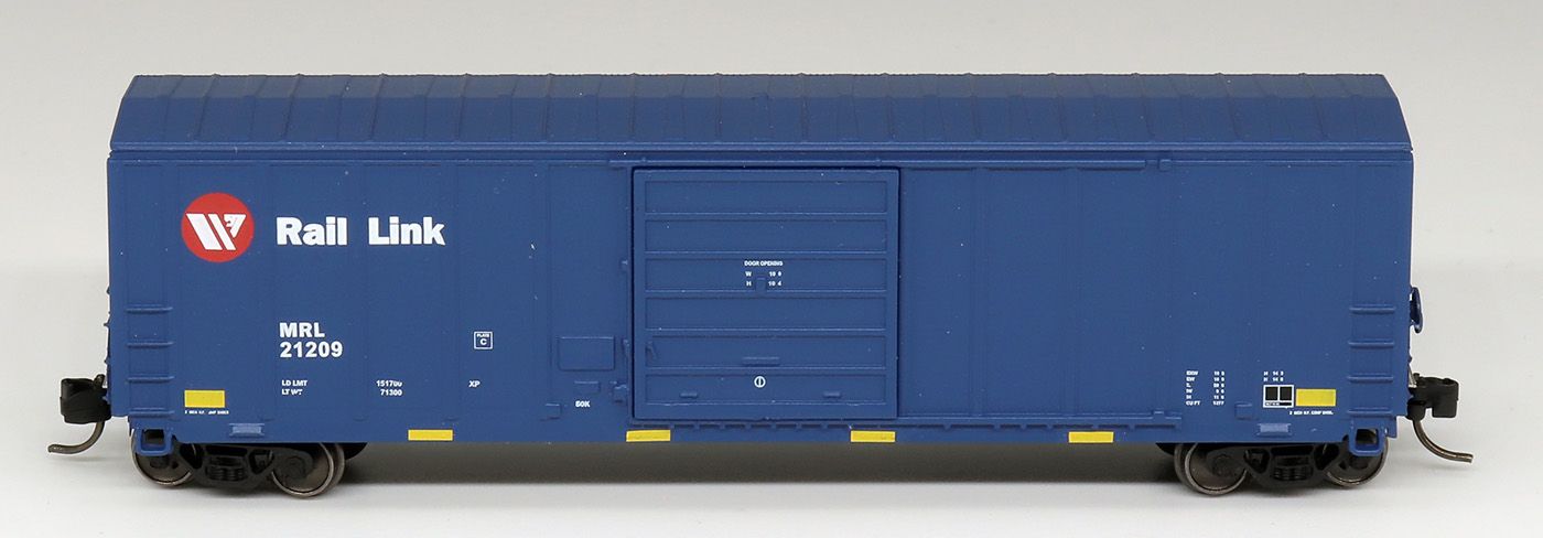 P-S 5277 Cuft SD Exterior Post Boxcar, Montana Rail Link-Meatball, Car #21112