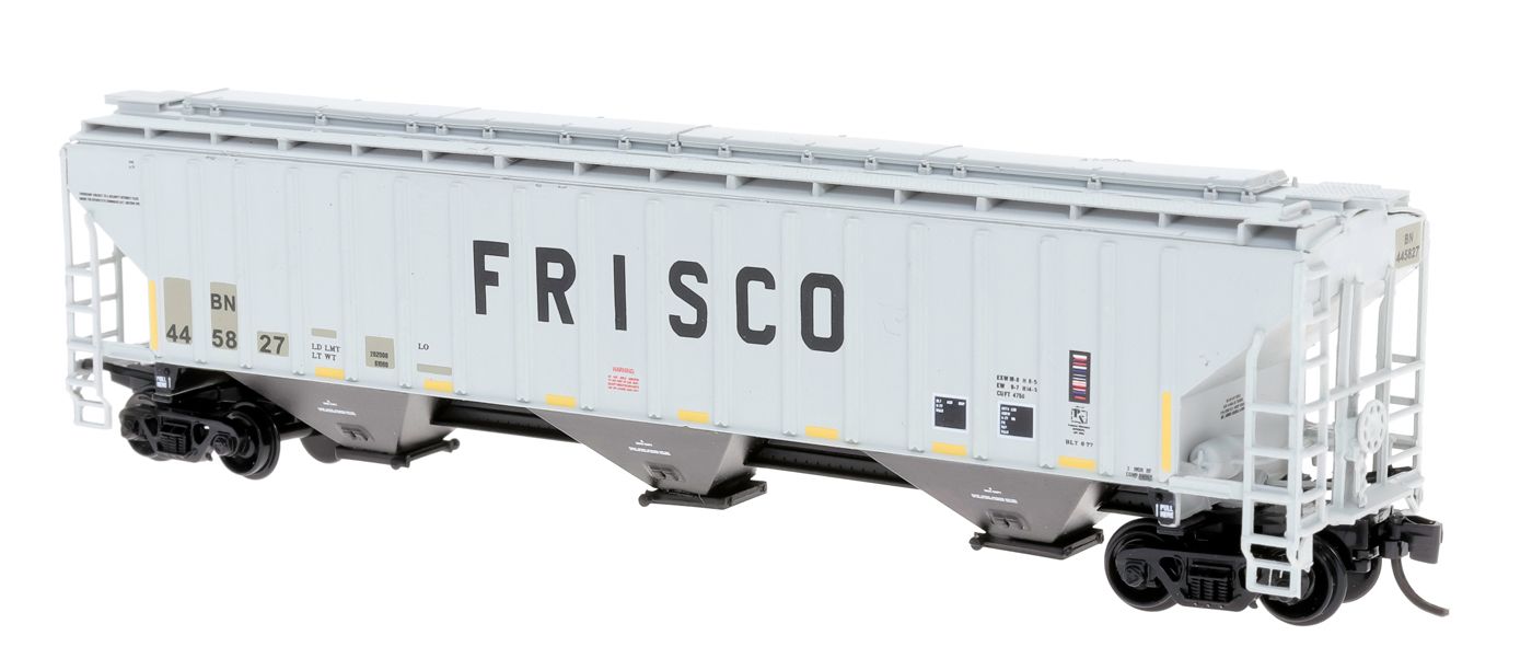 4750 Cu. Ft. 3-Bay Hopper BN Patched, Frisco, Car #445827