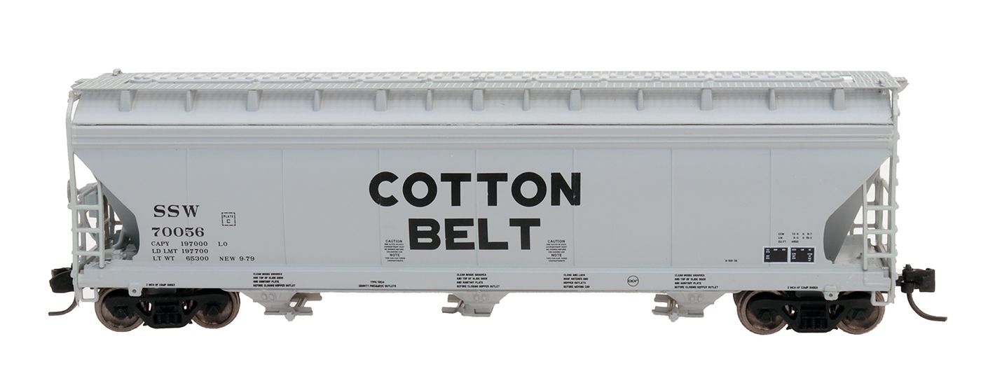 N 4650 3-Bay Hopper, Cotton Belt, Car #70462