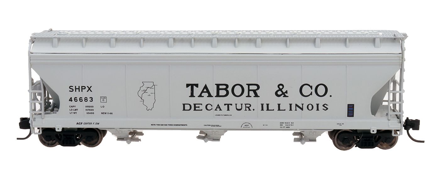 N 4650 3-Bay Hopper, Tabor SHPX, Car #46717