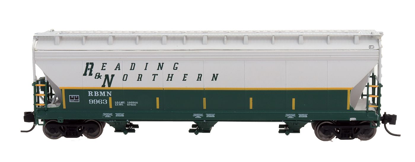 N 4650 3-Bay Hopper, Reading Northern, Car #9963