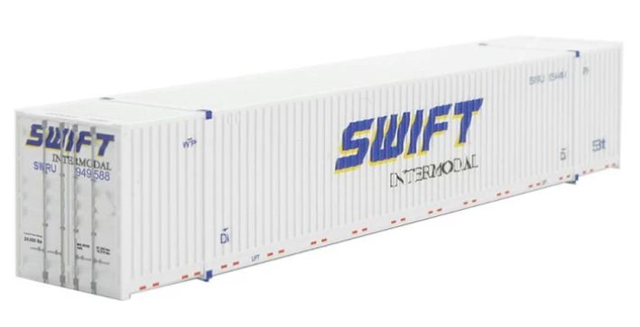 53' Corrugated Container w/ Vertical Ribs on Front End - Swift Rd # SWRU 949588