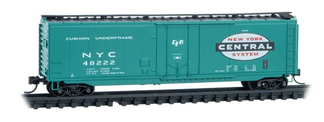 50' Standard Box Car, Plug Door - New York Central, Rd# NYC 48222