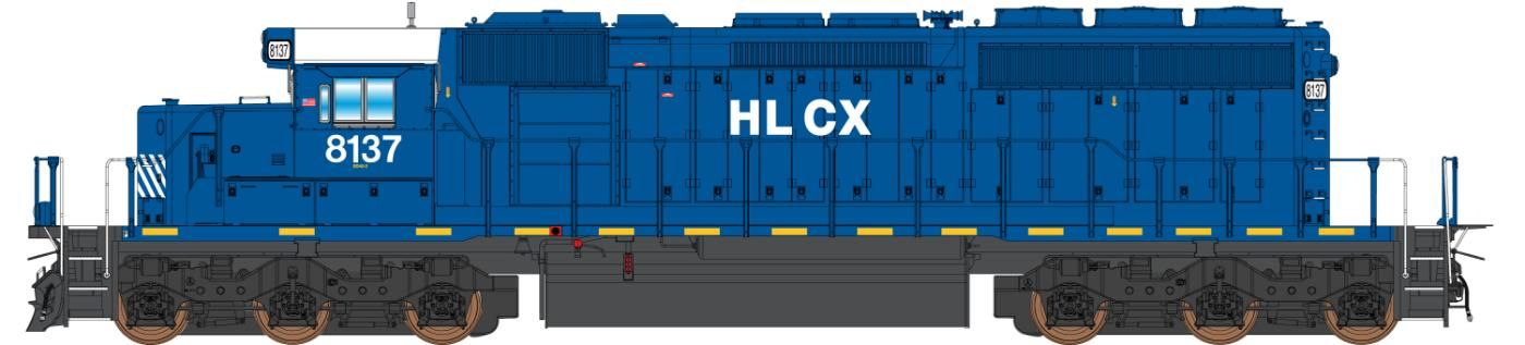 N SD40-2 Helm Leasing #8179 w/ESU Sound