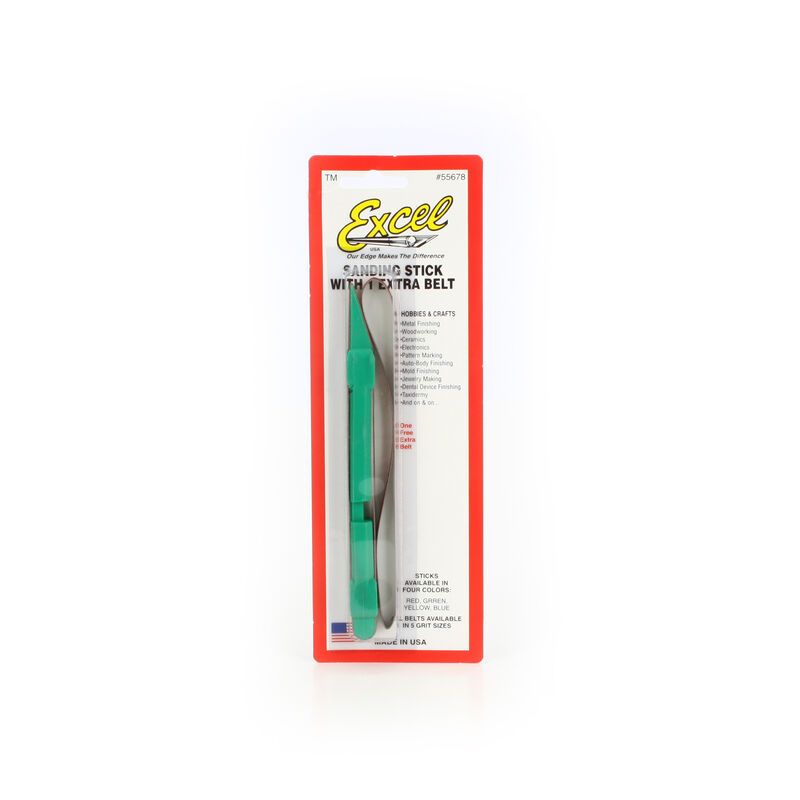 Sanding Stick &amp; Belt - 600 Grit, Black