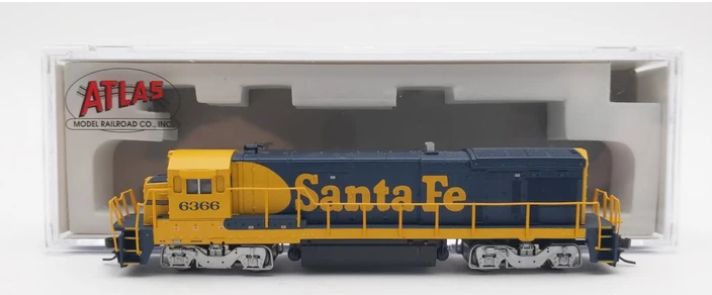 N B23-7 Locomotive, Santa Fe Rd# 6366 - DC