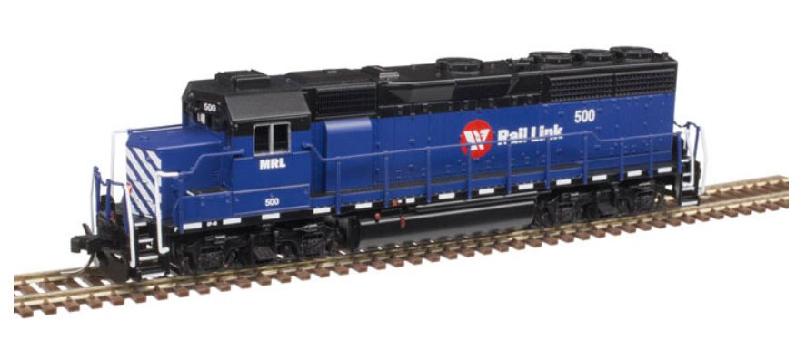 N GP40 Locomotive - Montana Rail Link, Rd # 500 - DC