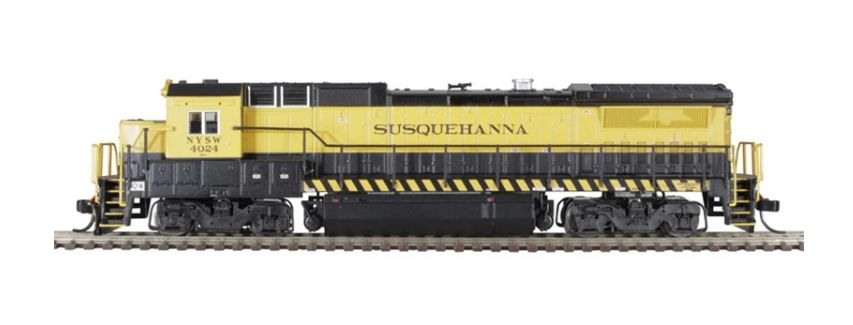N Dash 8-40B Locomotive - Susquehanna, Rd # 4024 - DC