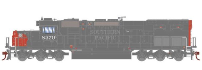 Athearn HO RTR SD40T-2, SP/1990's #8370 - DC