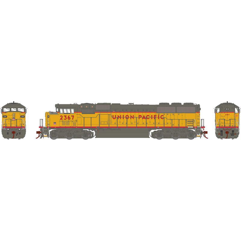 HO Genesis SD60M Tri-Clops Locomotive, UP #2367 DC