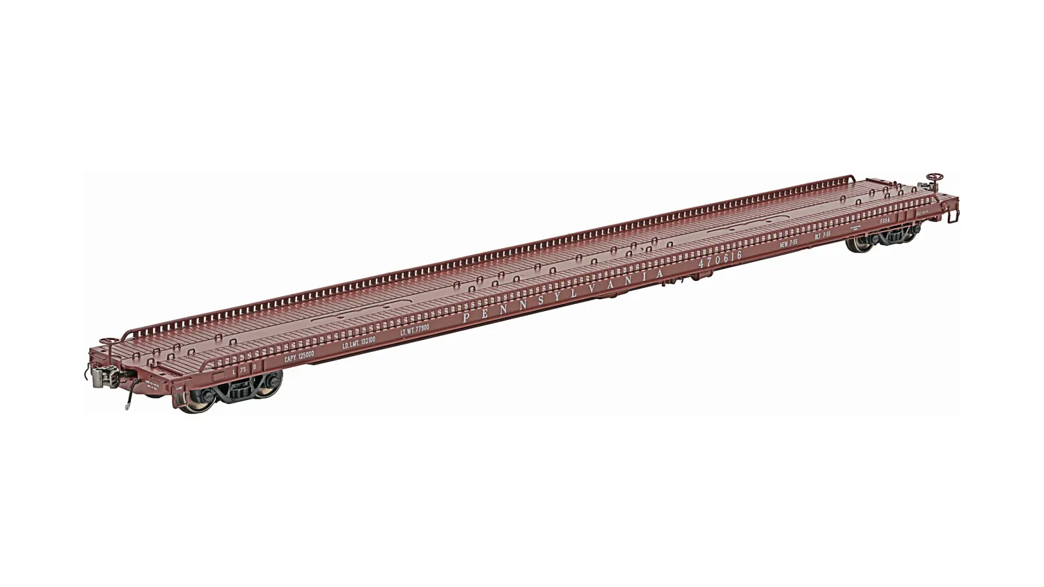 F39A Flatcar 75' - Pennsylvania, Road Number: 470616