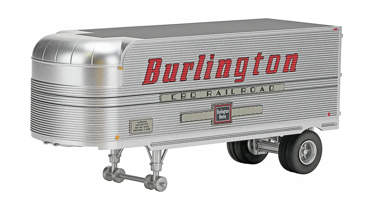 Fruehauf 26' Trailer - Burlington Route