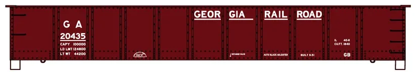 41' Steel Gondola Georgia Railroad #20462