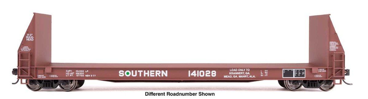 50' Sieco Pulpwood Flatcar Southern Railway #141159