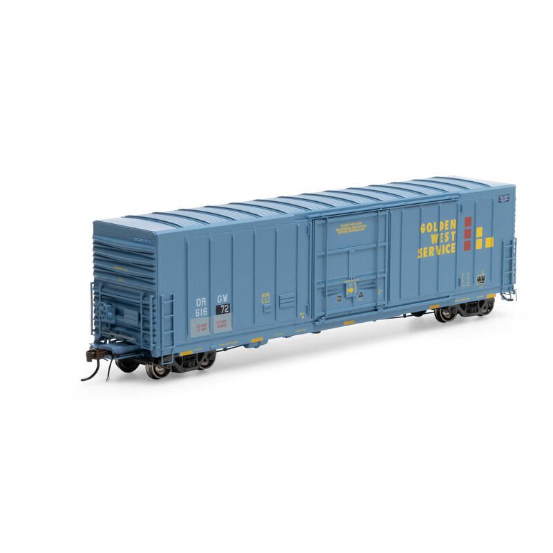 50' PC&amp;F Ex-Post Box, PFG / D&amp;RGW #61672