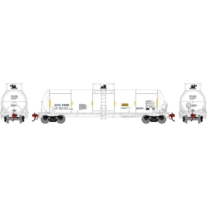 20K Gallon Acid Tank, GATX #23082