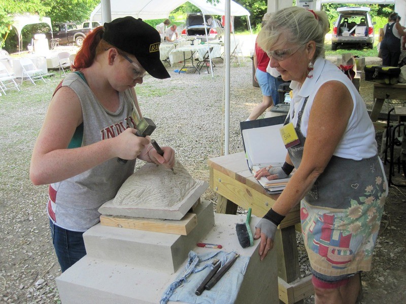 Kids Hand Carving