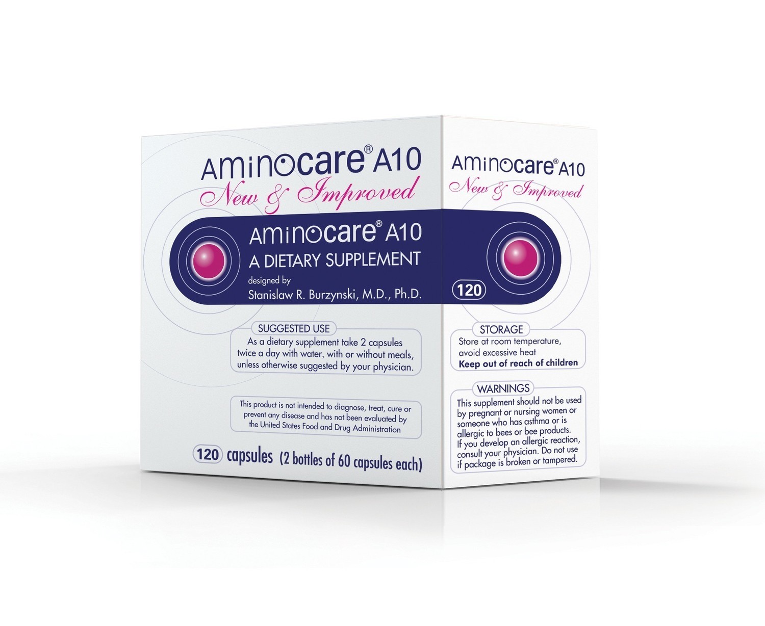 AMINOCARE ® A10 NEW AND IMPROVED 120 CAPSULES