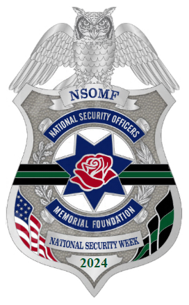 2024 National Security Week Badge - Silver